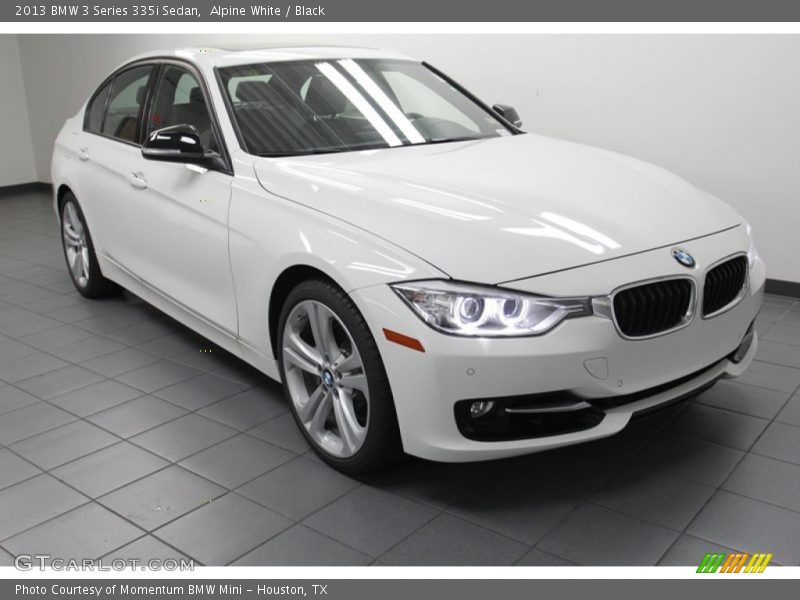 Alpine White / Black 2013 BMW 3 Series 335i Sedan
