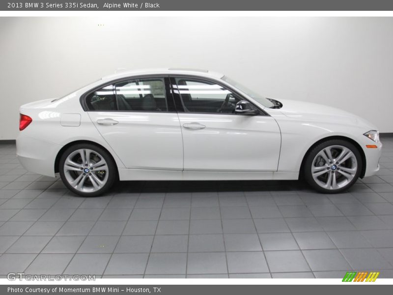 Alpine White / Black 2013 BMW 3 Series 335i Sedan