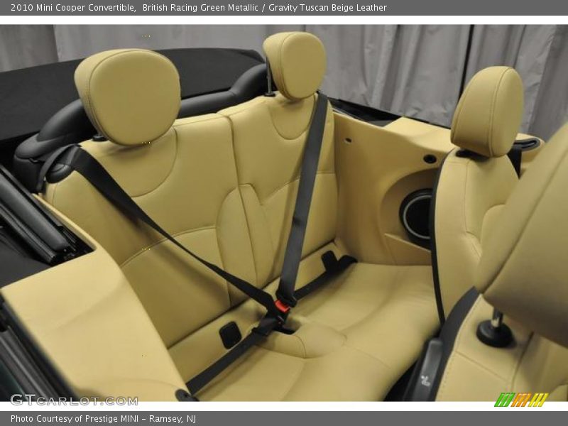 British Racing Green Metallic / Gravity Tuscan Beige Leather 2010 Mini Cooper Convertible