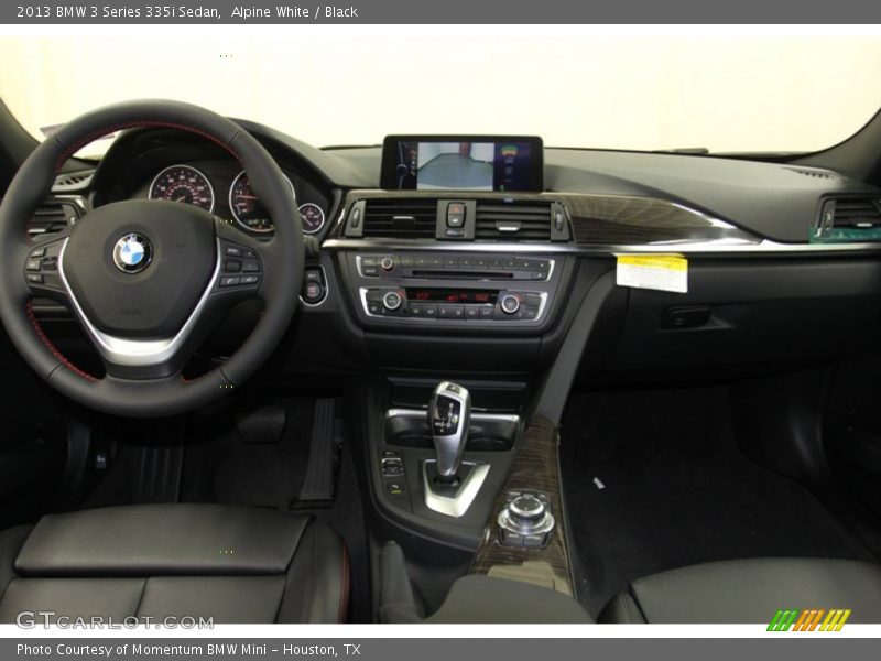 Alpine White / Black 2013 BMW 3 Series 335i Sedan