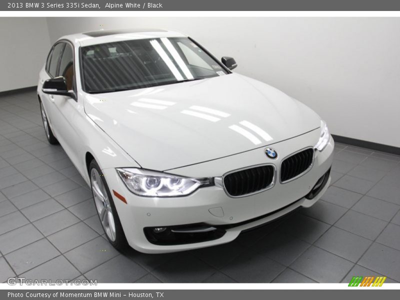 Alpine White / Black 2013 BMW 3 Series 335i Sedan