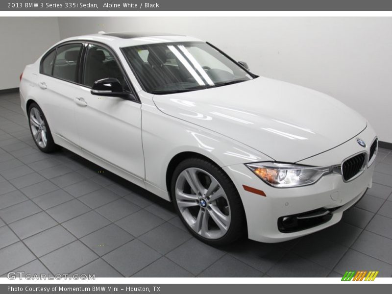 Alpine White / Black 2013 BMW 3 Series 335i Sedan