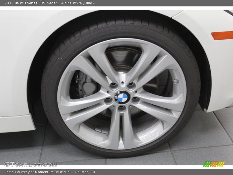 Alpine White / Black 2013 BMW 3 Series 335i Sedan