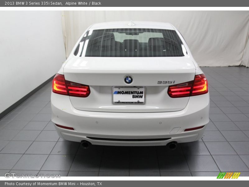 Alpine White / Black 2013 BMW 3 Series 335i Sedan