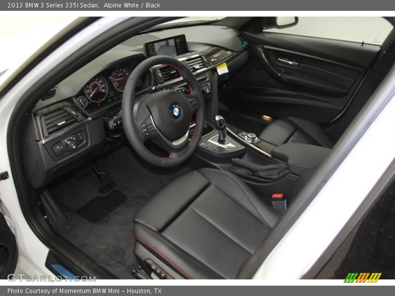 Alpine White / Black 2013 BMW 3 Series 335i Sedan