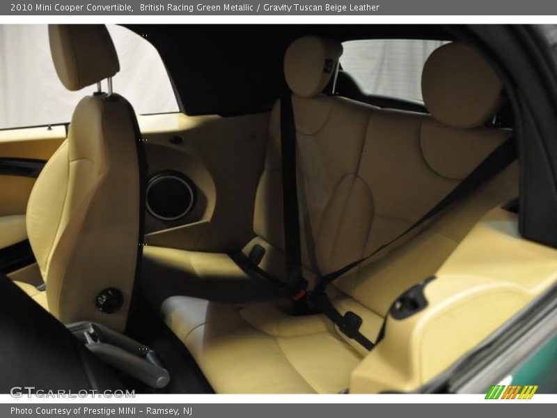 British Racing Green Metallic / Gravity Tuscan Beige Leather 2010 Mini Cooper Convertible