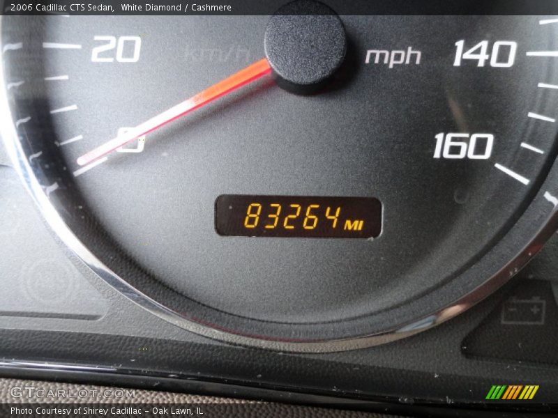 White Diamond / Cashmere 2006 Cadillac CTS Sedan