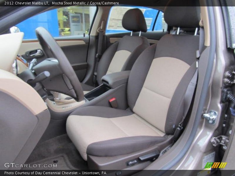 Mocha Steel Metallic / Cocoa/Cashmere 2012 Chevrolet Malibu LT