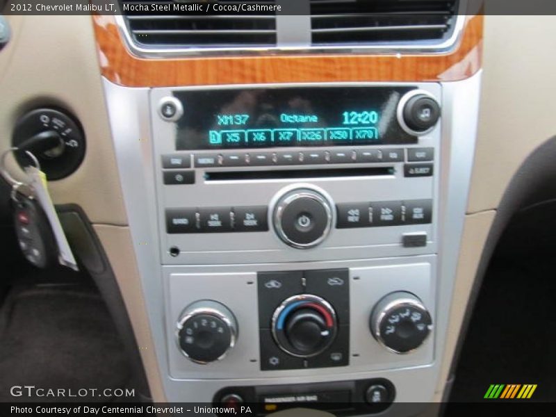 Mocha Steel Metallic / Cocoa/Cashmere 2012 Chevrolet Malibu LT