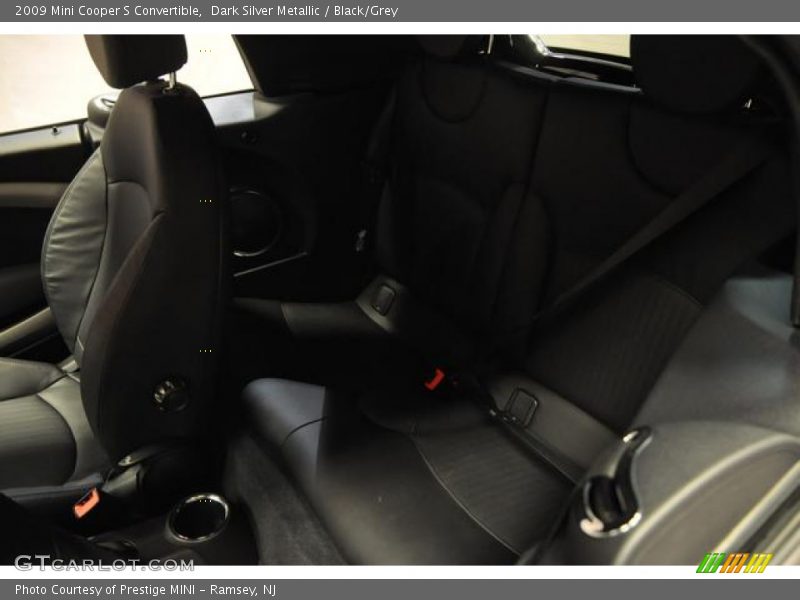Dark Silver Metallic / Black/Grey 2009 Mini Cooper S Convertible