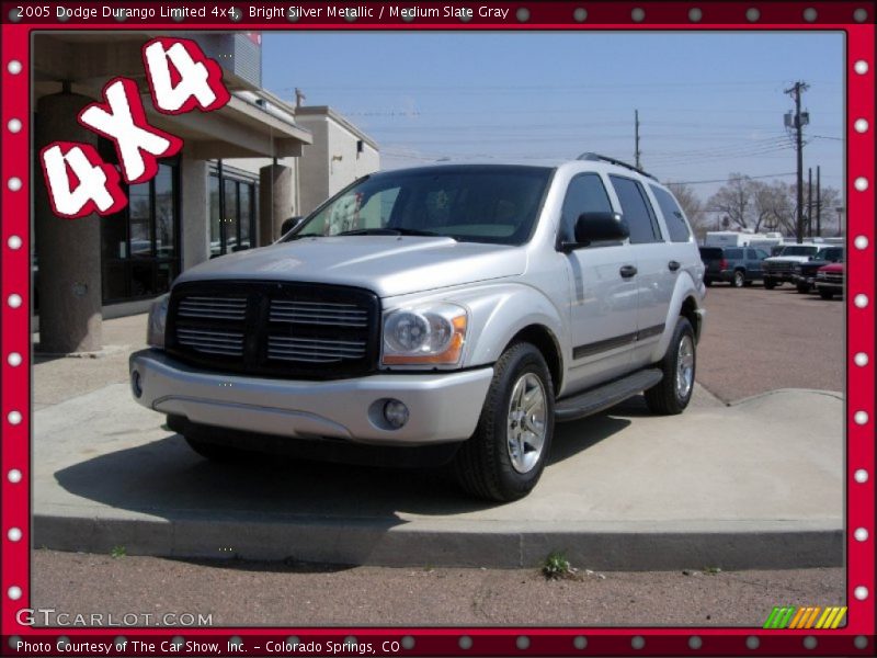 Bright Silver Metallic / Medium Slate Gray 2005 Dodge Durango Limited 4x4