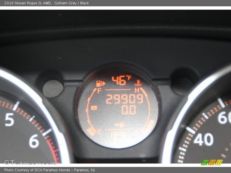 Gotham Gray / Black 2010 Nissan Rogue SL AWD