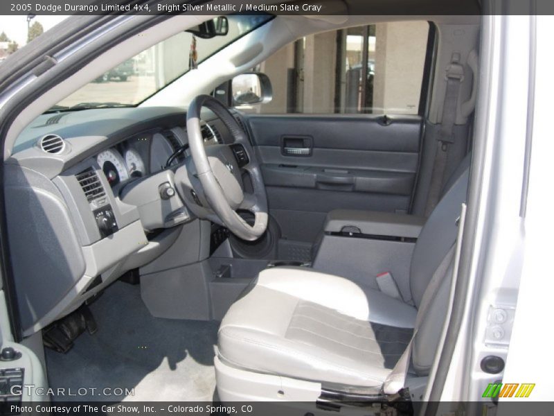 Bright Silver Metallic / Medium Slate Gray 2005 Dodge Durango Limited 4x4