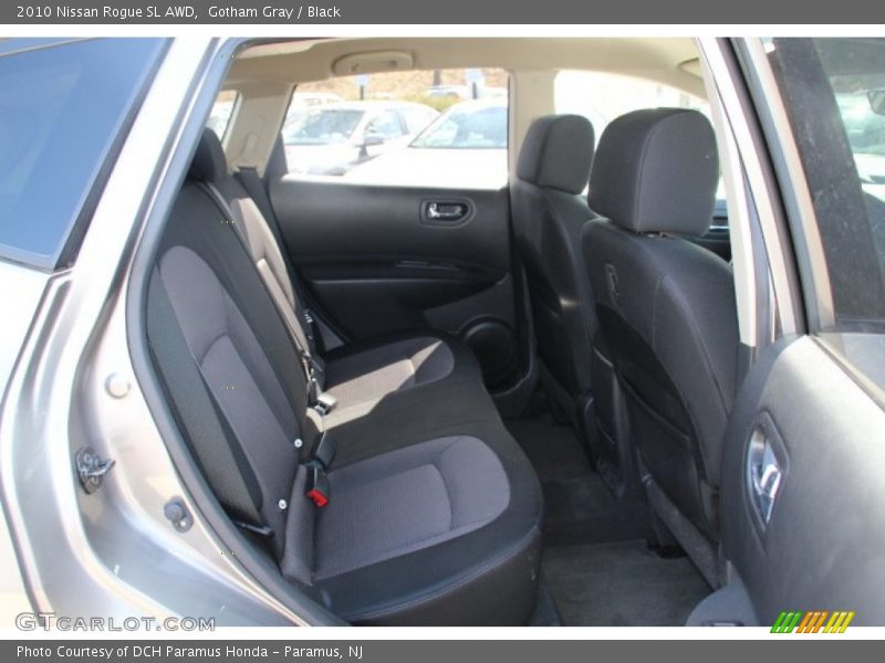 Gotham Gray / Black 2010 Nissan Rogue SL AWD