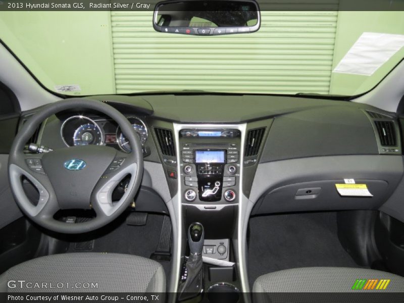Radiant Silver / Gray 2013 Hyundai Sonata GLS