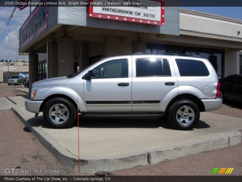 Bright Silver Metallic / Medium Slate Gray 2005 Dodge Durango Limited 4x4