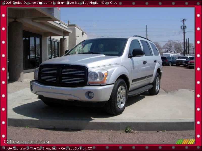 Bright Silver Metallic / Medium Slate Gray 2005 Dodge Durango Limited 4x4