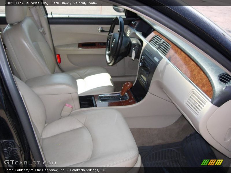 Black Onyx / Neutral/Ebony 2005 Buick LaCrosse CXS