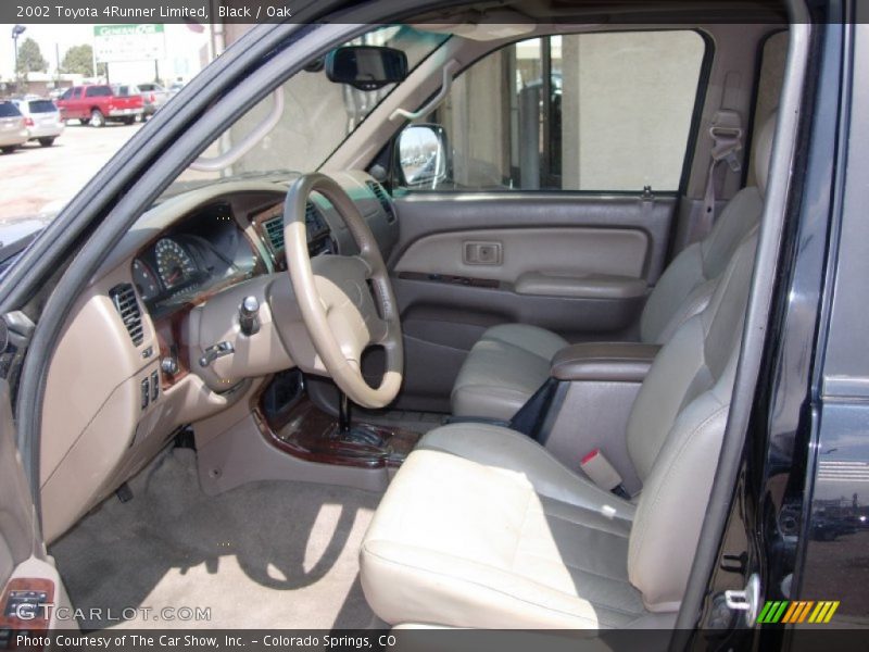 Black / Oak 2002 Toyota 4Runner Limited