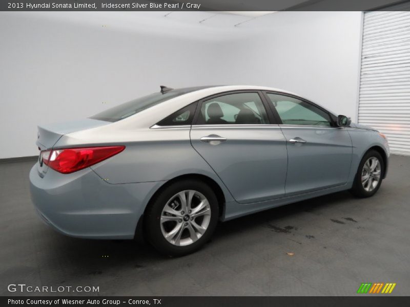 Iridescent Silver Blue Pearl / Gray 2013 Hyundai Sonata Limited