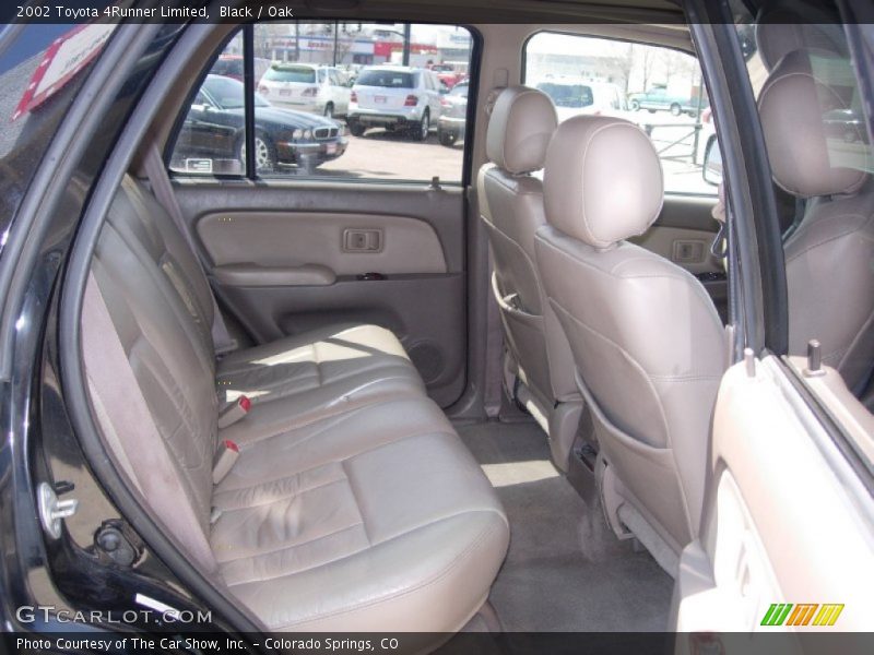 Black / Oak 2002 Toyota 4Runner Limited