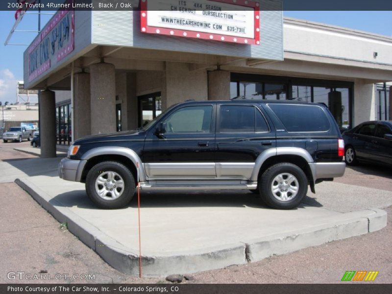 Black / Oak 2002 Toyota 4Runner Limited