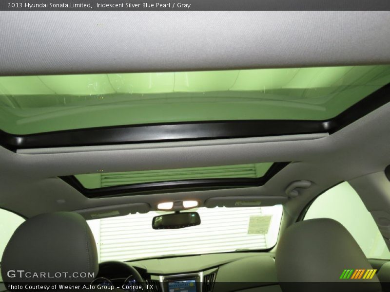 Iridescent Silver Blue Pearl / Gray 2013 Hyundai Sonata Limited