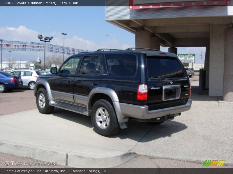 Black / Oak 2002 Toyota 4Runner Limited