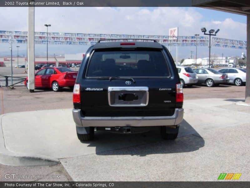 Black / Oak 2002 Toyota 4Runner Limited