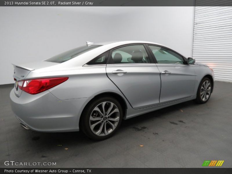 Radiant Silver / Gray 2013 Hyundai Sonata SE 2.0T