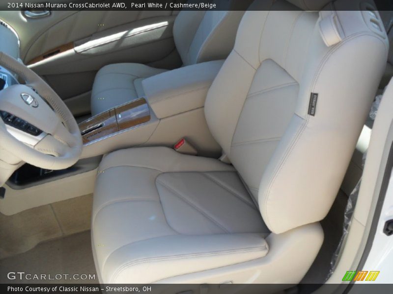  2014 Murano CrossCabriolet AWD Cashmere/Beige Interior