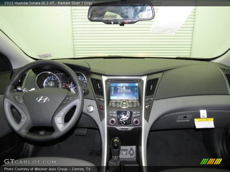 Radiant Silver / Gray 2013 Hyundai Sonata SE 2.0T