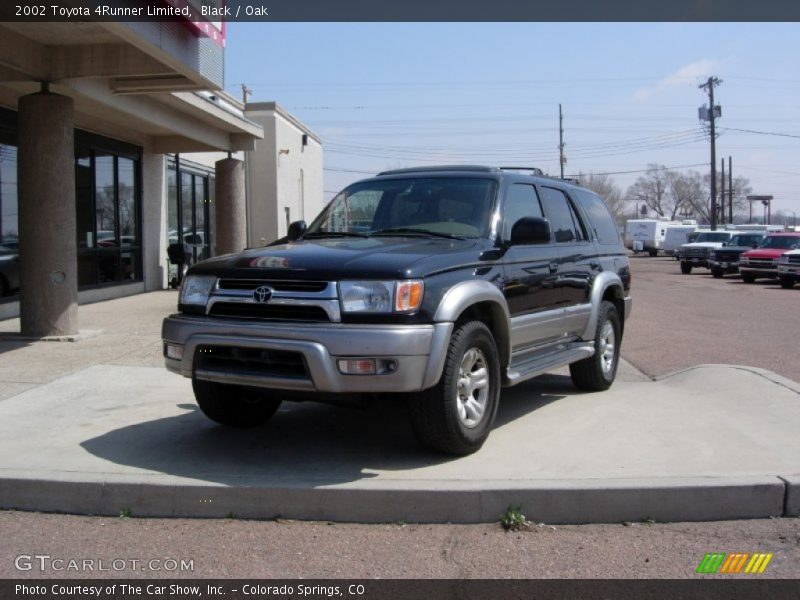 Black / Oak 2002 Toyota 4Runner Limited