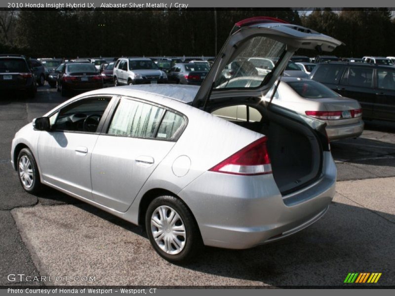 Alabaster Silver Metallic / Gray 2010 Honda Insight Hybrid LX