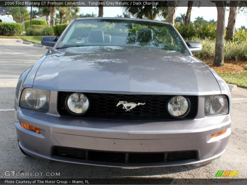 Tungsten Grey Metallic / Dark Charcoal 2006 Ford Mustang GT Premium Convertible