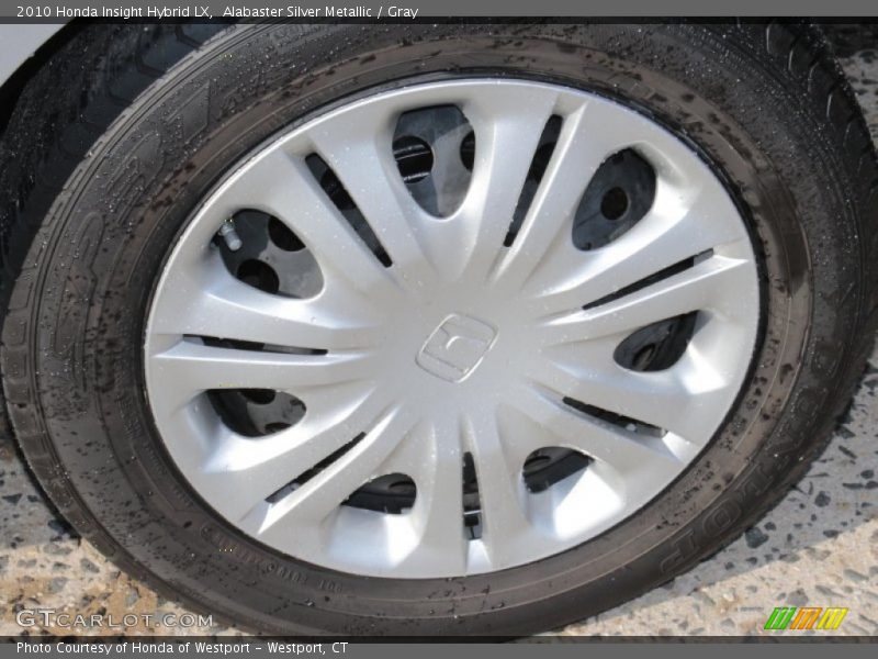 Alabaster Silver Metallic / Gray 2010 Honda Insight Hybrid LX