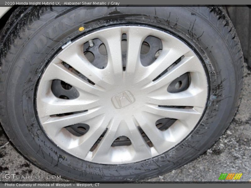 Alabaster Silver Metallic / Gray 2010 Honda Insight Hybrid LX