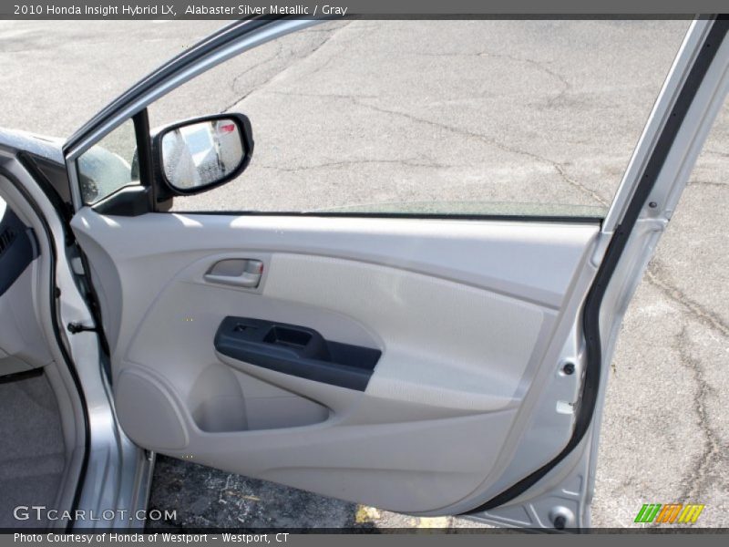 Alabaster Silver Metallic / Gray 2010 Honda Insight Hybrid LX