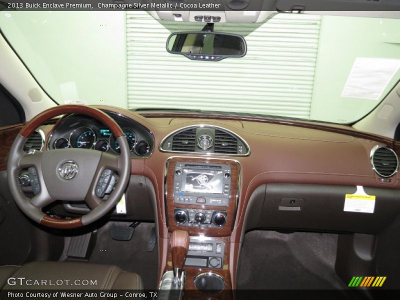 Dashboard of 2013 Enclave Premium