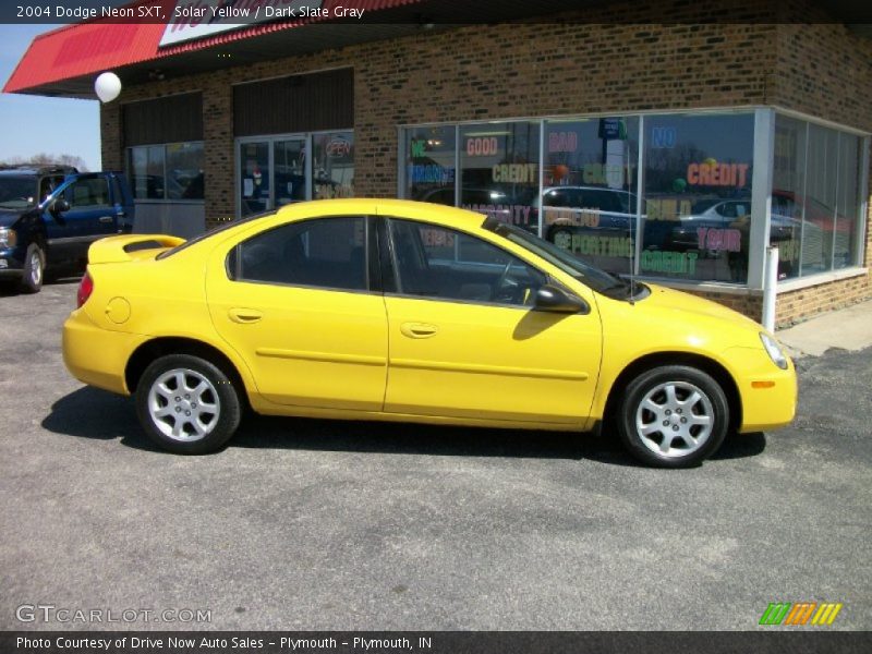 Solar Yellow / Dark Slate Gray 2004 Dodge Neon SXT