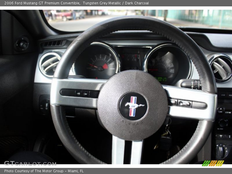 Tungsten Grey Metallic / Dark Charcoal 2006 Ford Mustang GT Premium Convertible