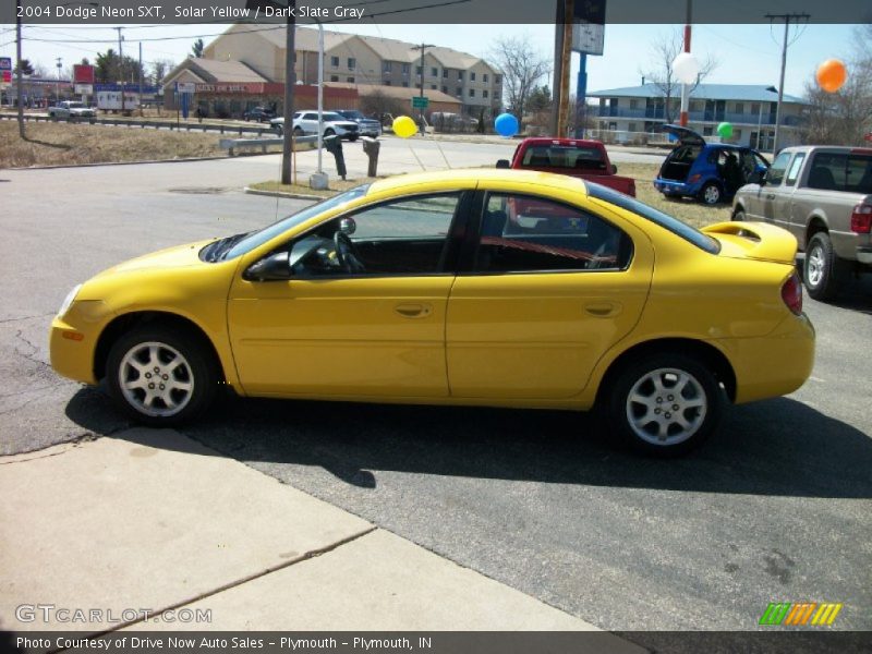 Solar Yellow / Dark Slate Gray 2004 Dodge Neon SXT