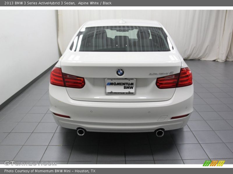 Alpine White / Black 2013 BMW 3 Series ActiveHybrid 3 Sedan