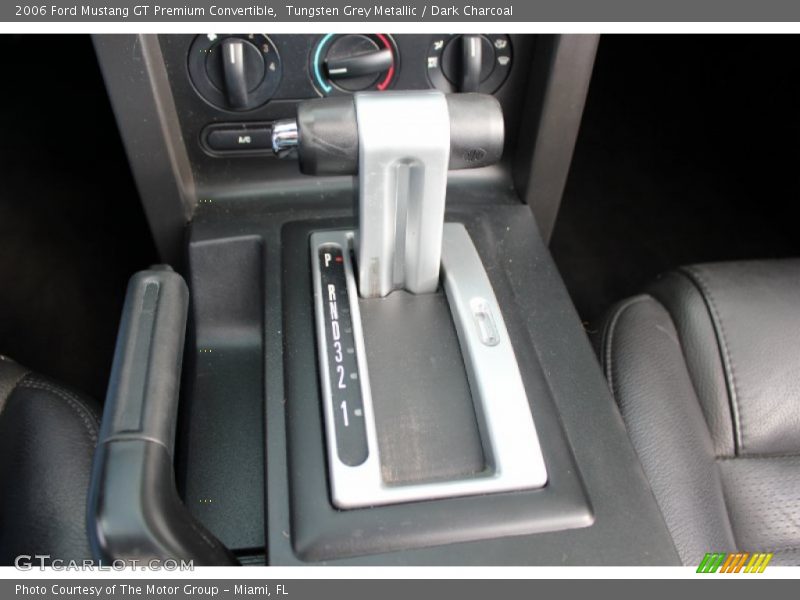 Tungsten Grey Metallic / Dark Charcoal 2006 Ford Mustang GT Premium Convertible