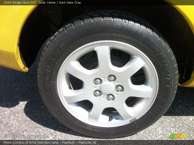 Solar Yellow / Dark Slate Gray 2004 Dodge Neon SXT