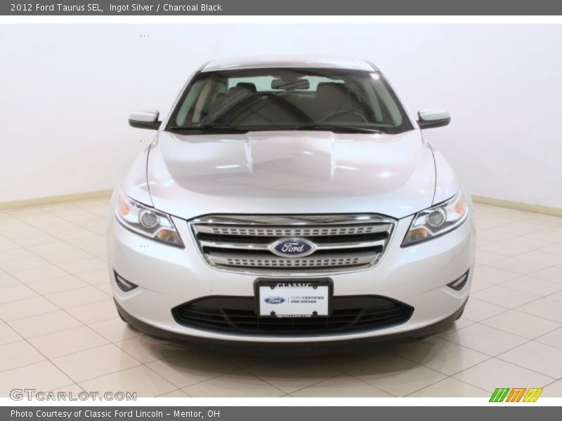 Ingot Silver / Charcoal Black 2012 Ford Taurus SEL