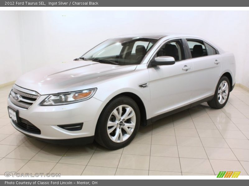 Ingot Silver / Charcoal Black 2012 Ford Taurus SEL