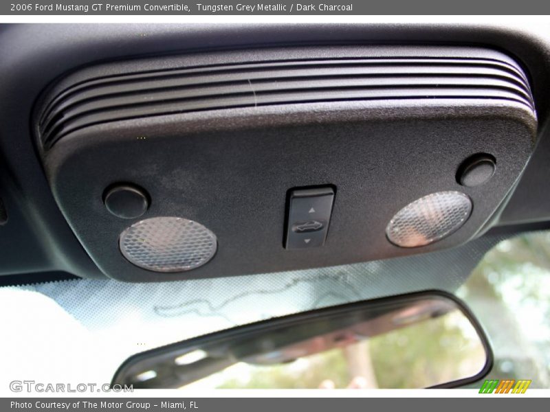 Tungsten Grey Metallic / Dark Charcoal 2006 Ford Mustang GT Premium Convertible