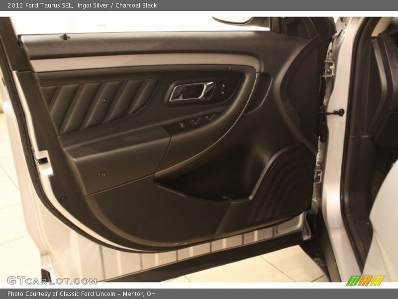 Ingot Silver / Charcoal Black 2012 Ford Taurus SEL