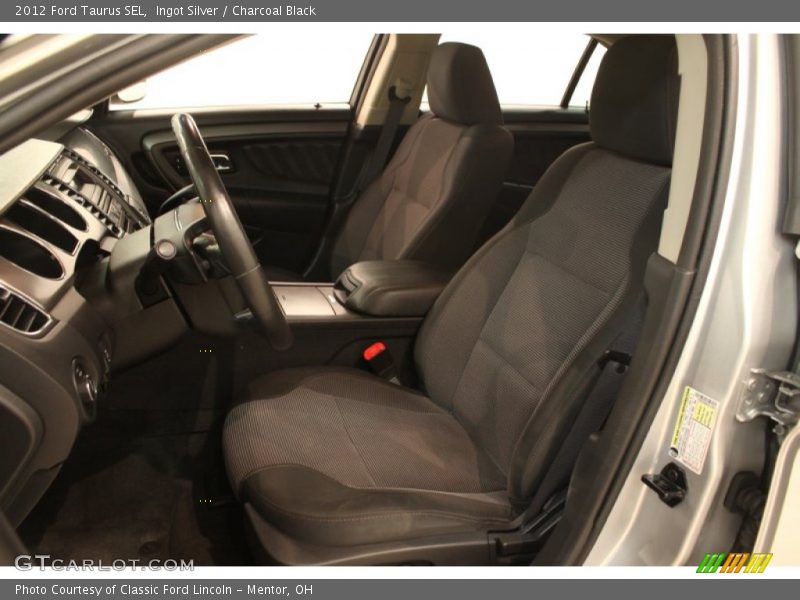 Ingot Silver / Charcoal Black 2012 Ford Taurus SEL